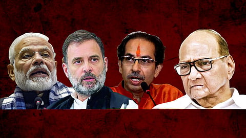 narendra modi rahul gandhi uddhav thackeray sharad pawar