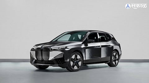 BMW iX Flow Magical exterior colour-change e ink Marathi Auto News  