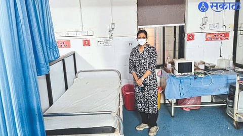 room for heat stroke patients in a rural hospital and present Dr. Neha Singhal
