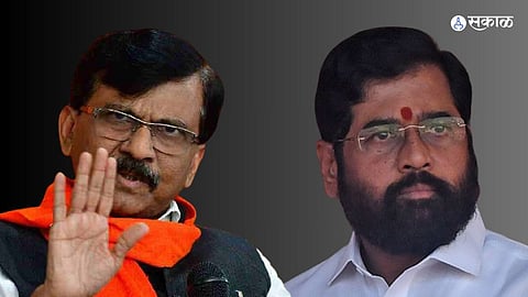 Thane News: आनंद दिघेंच आनंद आश्रमच मुख्यमंत्री शिंदेंनी हडपल, राऊतांचा थेट आरोप 