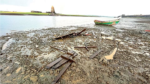 Boat Damage by Storm