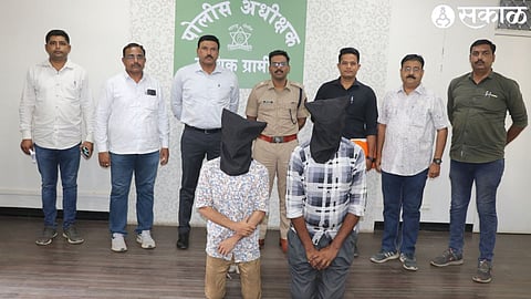Two suspects for betting on IPL matches. including the local crime branch team.
