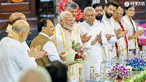bjp nda form modi cabinet govt over victory in lok sabha election 2024