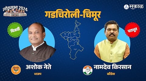 Gadchiroli–Chimur Lok Sabha Election Results: वाढीव मतदान ठरलं निर्णायक! काँग्रेसच्या नवख्या नामदेव किरसान यांनी केला अशोक नेतेंचा पराभव