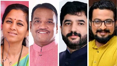 supriya sule srirang barne murlidhar mohol amol kolhe