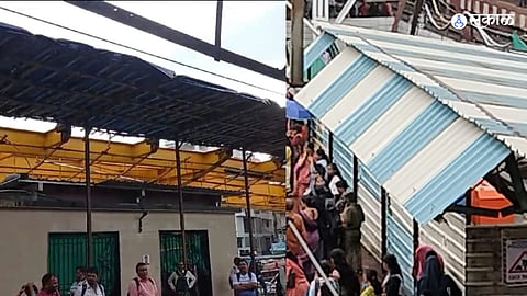  बदलापूर करांची सोय झाली डोंबिवलीकर वंचित, छताअभावी प्रवाशांचे हाल