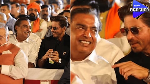 Shah Rukh Khan & Mukesh Ambani 
