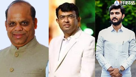 Kishor Darade, Adv. Sandip Gulve and Vivek Kolhe
