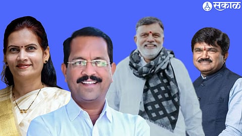 Bharti Pawar, Bhaskar Bhagare, Rajabhau Waje, Hemant Godse