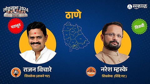  शिंदेनी बालेकिल्ला ठेवला शाबूत; नरेश म्हस्केंना विचारेंचा केला दणदणीत पराभव!