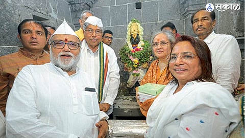 devotees were delighted by Padasparsha Darshan of Vitthal pandharpur