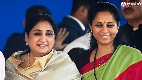 supriya sule win at baramati lok sabha election 2024 sunetra pawar lose 