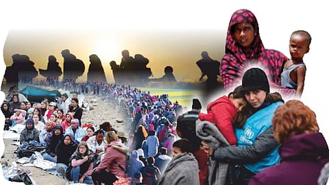 Displaced