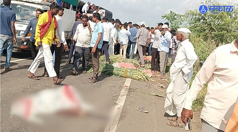 Sangola Accident