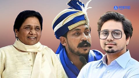Mayawati : मायावतींनी भाच्याला संधी देण्यामागे 'चंद्रशेखर आझाद' फॅक्टर?  वाचा पुनरागमनाची इनसाईड स्टोरी ! 