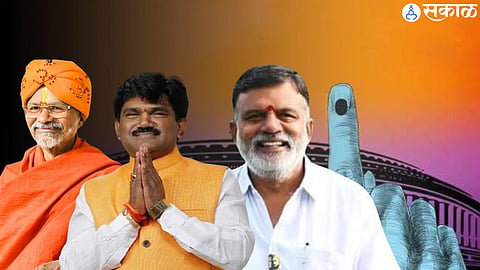 Shantigiri Maharaj, Hemant Godse, Rajabhau Waje