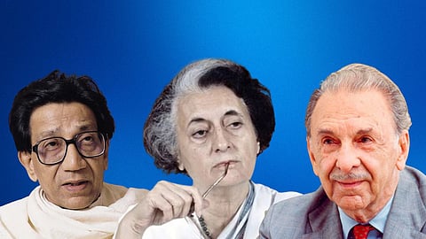 Emergency Indira Gandhi, Balasaheb Thackeray, JRD Tata