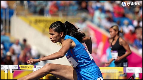 Jyothi Yarraji first woman to participate in 100m hurdles at paris Olympics 2024
