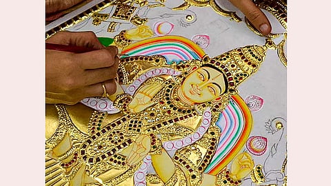 thanjavur painting