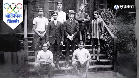India first Olympic team Participation