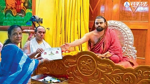 Rajini Bharat Belhekar stands first in Bhagavad Gita recitation competition