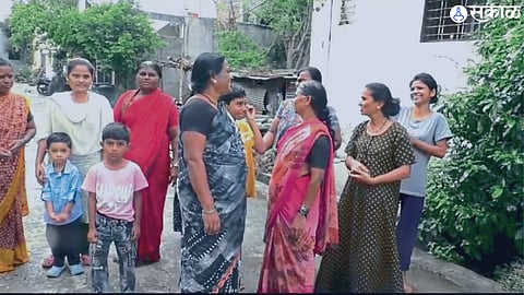 nanded earthquake scared woman tell about everything
