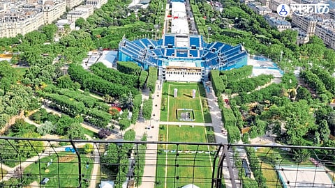 Historical sites in the green Olympic french culture and history