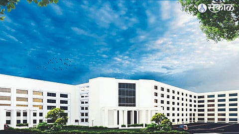 Conceptual design of proposed multispecialty hospital and medical college