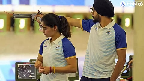 hope for second medal from Manu partners with Sarabjot Singh in 10 m Air Pistol Mixed event paris olympic 2024