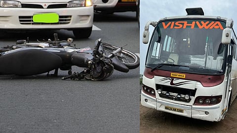 Accident on Daund Pune-Solapur Highway