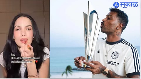 Natasa Stankovic Drops A Cryptic Video God Protect Me After Hardik Pandya Returned To India