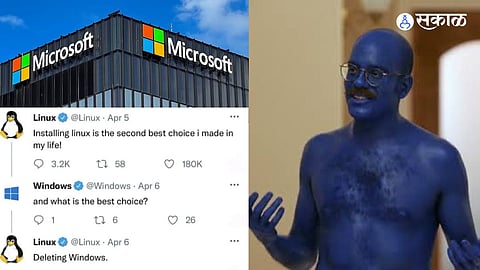 Microsoft Windows Outage funny memes viral on Social Media latest marathi news  