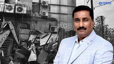 Ulhasnagar: उल्हासनगरात आयुक्तांनी अनाधीकृत वर्षा ऑर्केस्ट्रा बार केला जमीनदोस्त 