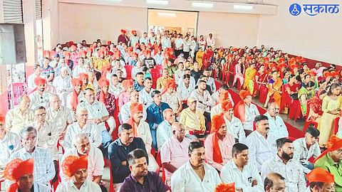 Officials and activists of Shiv Sena (Ubatha) present at the meeting on Friday.