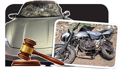 porsche car accident pune