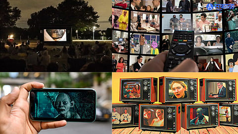 With advent of android mobiles multiplexes traveling cinemas touring talkies in Yatra became outdated