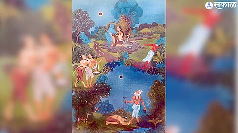 रंगी रंगला...कालिदास !