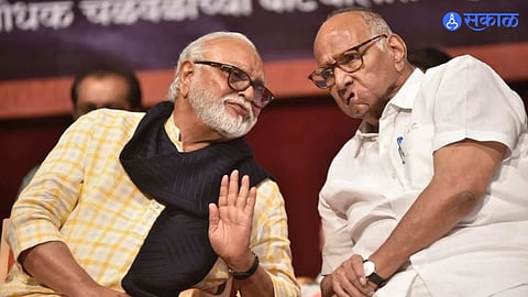 Sharad Pawar Chhagan Bhujbal Meeting