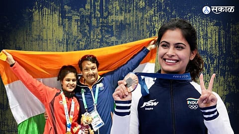 manu bhaker wins bronze medal olympics 2024  