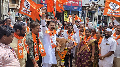 Shiv Sena Pune district chief Suresh Bhor 