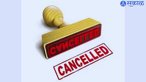 license cancel