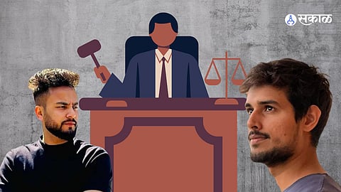 Saket Court Delhi Dhruv Rathee And Elvish Yadav