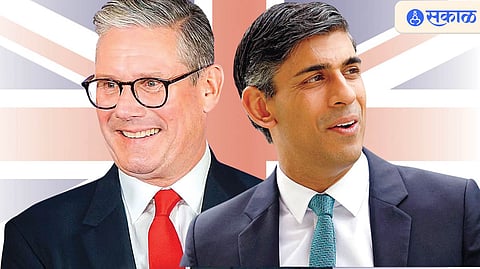 Outgoing British pm rishi sunak announced resignation as Conservative Party leader accepting responsibility for party defeat in general election