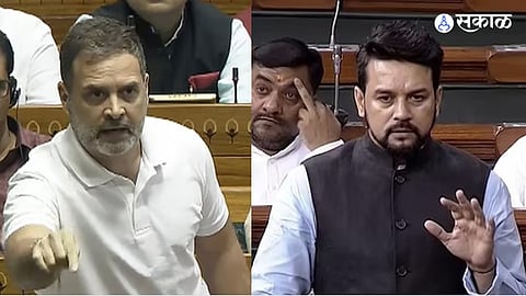 Rahul Gandhi vs Anurag Thakur 