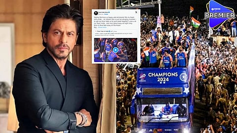 shahrukh khan on team india 