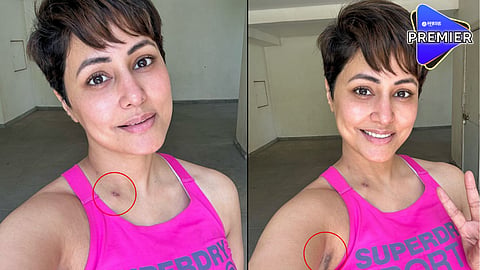 Hina Khan Post