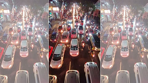 Pune Jungli maharaj Road Traffic