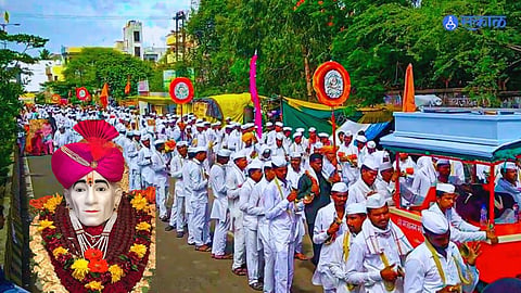 गण गण गणात बोते: गजानन महाराजांच्या पालखीचे सोलापूरात होणार जंगी स्वागत  