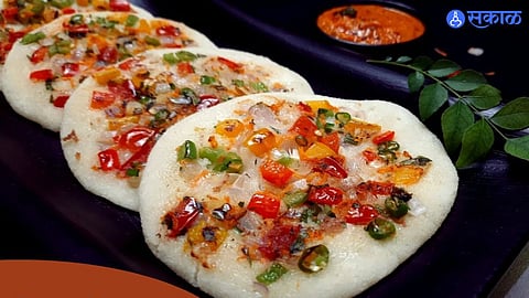 quick morning breakfast how to make rava uttapam 