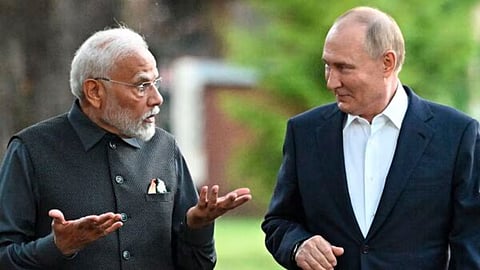 PM Narendra Modi visit Russia Vladimir Putin 